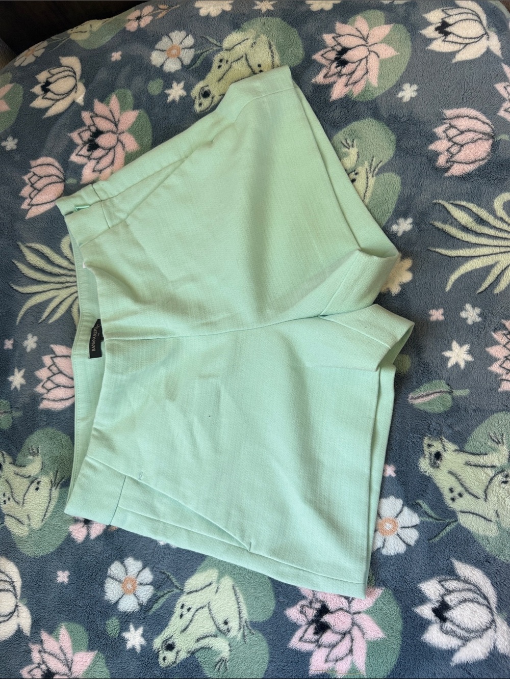 Banana Republic Mint Green High-Waist Women's Shorts